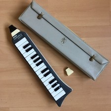 Vintage Hohner Melodica Piano 26 Made in Germany 1950s/60s Metal Body Cased