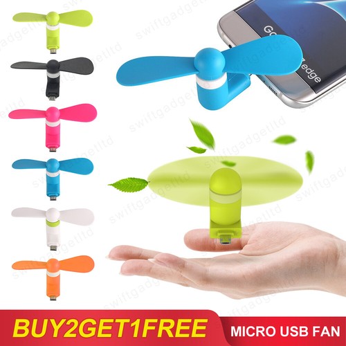 Micro usb fan mini portable - mini,