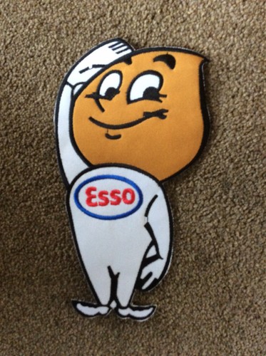 Esso oil drop man 9inch - oil,
