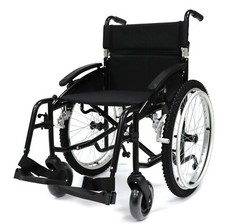 All Terrain Lightweight Folding Self Propelled Aluminium Wheelchair