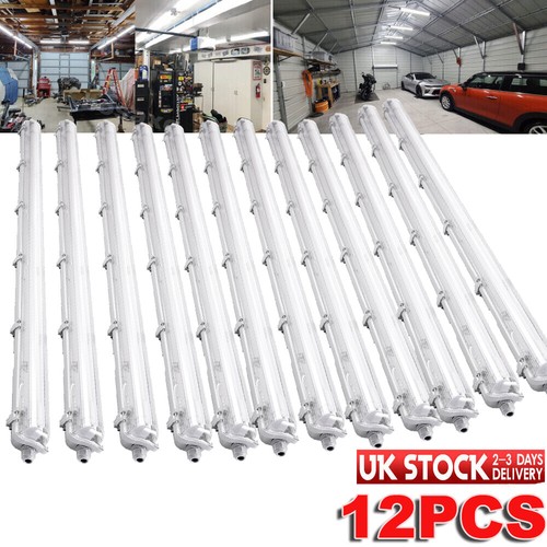 12pack 4ft single led ip65 - 12pack,
