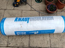 Knauf Insulation Mineral Wool Roll - 7.28m x 1.14m, 100mm thick, R value 2.25