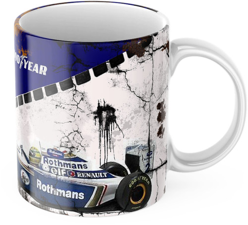 Williams rothmans mug - williams, f1