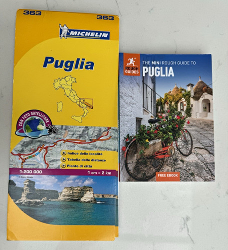 Michelin 363 puglia italy road - 363,