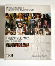 Anthony Mascolo & TIGI Freestyle 1&2 8 Cut And Colour 4 DVD Book Rare