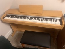 Yamaha Arius YDP-140 digital piano and stool in cherry wood finish stock #25227