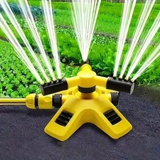 360° Water Sprinkler Lawn Irrigation Automatic Rotating For Garden Watering