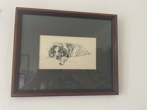 Framed vintage lucy - framed,