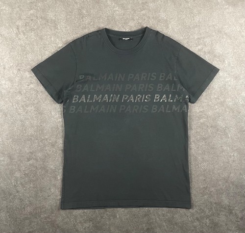 Balmain paris black - t, shirt