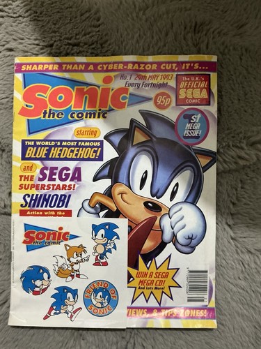 Sonic the comic 1st - sonic,