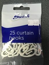 Swish Pack of 25 Curtain Hooks