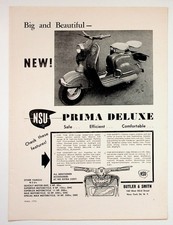 1956 NSU Prima Deluxe Scooter