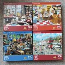 Corner Piece Jigsaws 4x 500 Piece Bundle