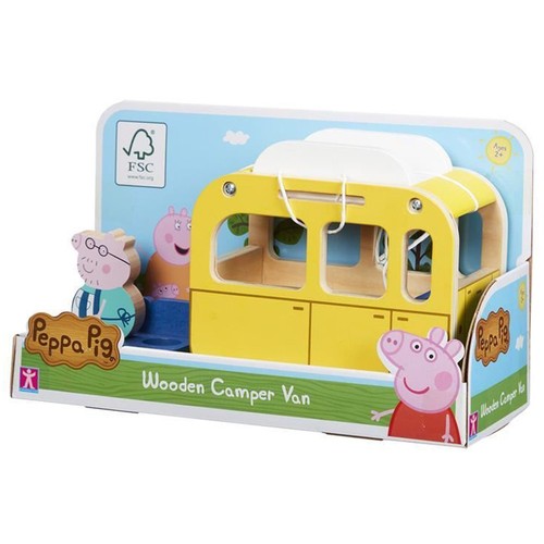 Peppa pig camper - pig, wooden