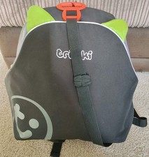 Trunki BoostApak Kid's Travel Backpack and Portable Child Car Booster Seat 4-12