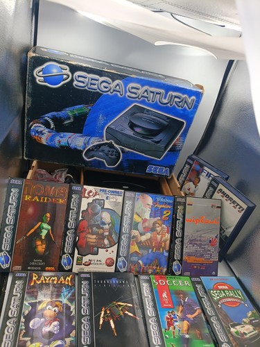 Sega saturn vintage game - sega,