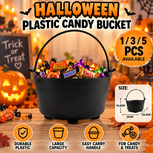 5pcs black cauldron - 1/3/5pcs,