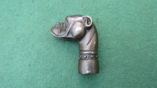 Vintage bronze boxer dog - vintage,