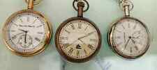 Lot of 3 Vintage Elgin Pocket