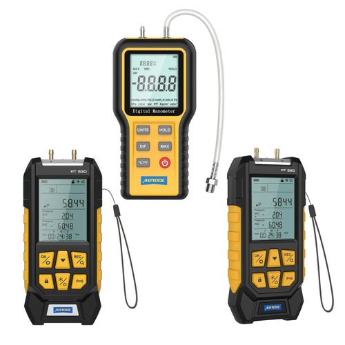 Lcd digital manometer - lcd,