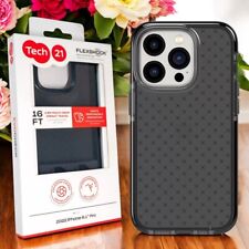 Official Genuine Original Tech21 (iPhone 14 Pro) Evo Check Case Shockproof Cover