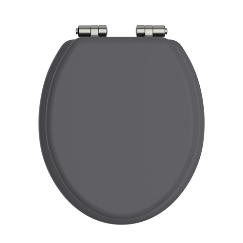 Heritage graphite toilet - heritage, seat