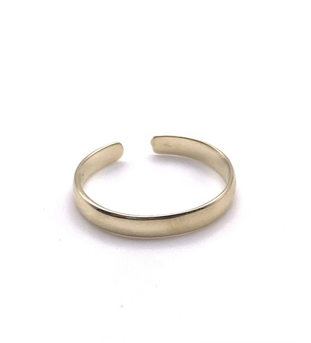 Gold toe ring solid - gold,
