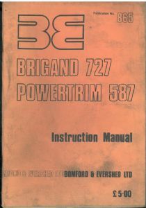 Bomford brigand 727 - brigand, &