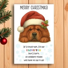Chow Chow Christmas Card from