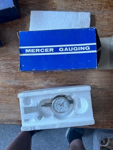 Vintage mercer dial gauge - mercer,