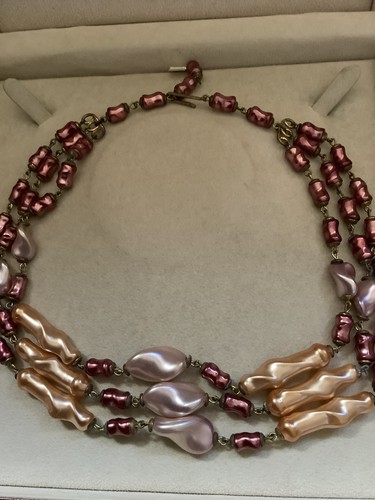 Vintage strand plastic chain - vintage,