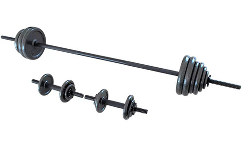 Opti 50kg cast - cast, barbell