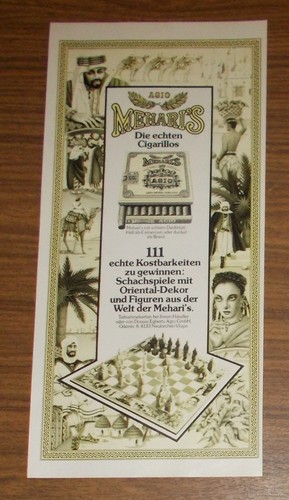 Rare advertising agio - agio, mehari's