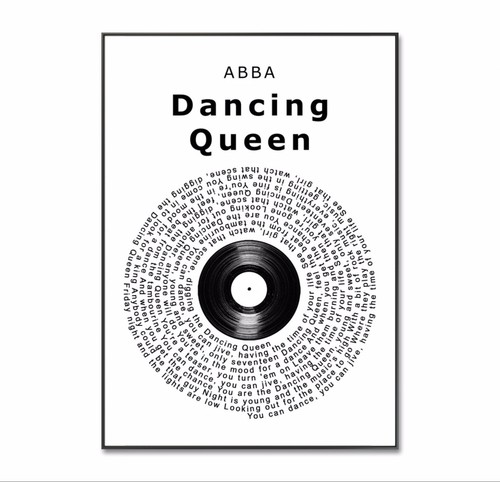 Abba poster dancing queen - abba,