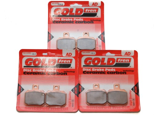 Brake pads front - front, for