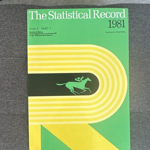 Weatherbys statistical record - weatherbys,