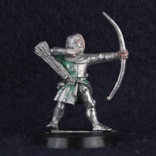 Bretonnian hooded archer - bretonnian,