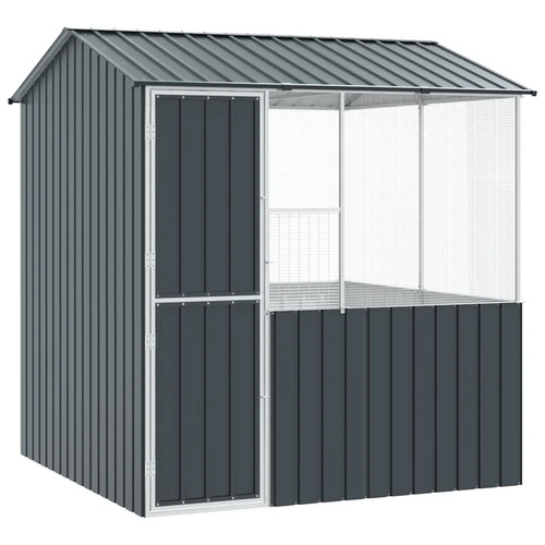 Bird cage with - bird,