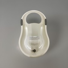 Tippi Toes Baby Bath - White & Grey