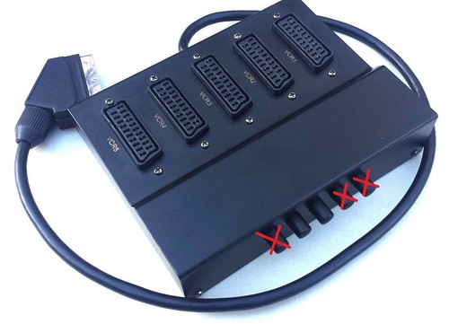 Input scart manual switch - 5,
