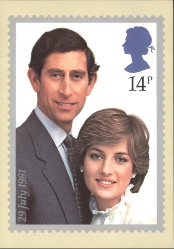Vintage royal wedding postcard - royal,