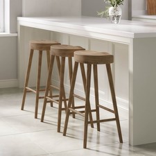 Set of 3 Solid Weathered Oak