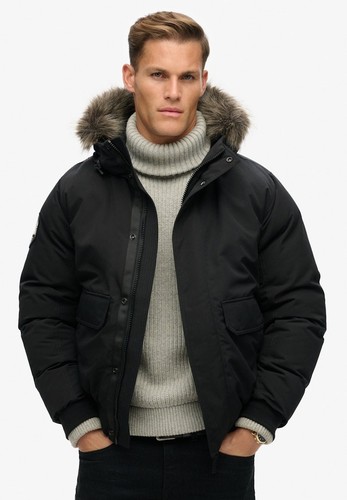 Superdry jacket bomber faux - jacket,