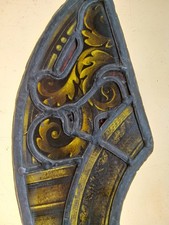 Original Antique Hand-painted Leaded Panel For Toorak Melbourne. John Hardman Co