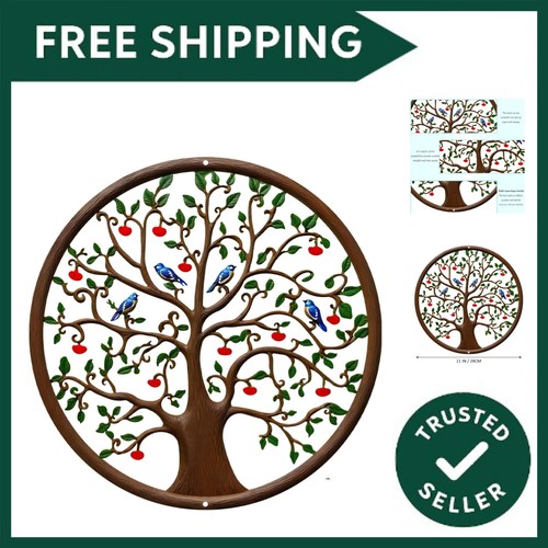 28cm metal tree life - metal, wall