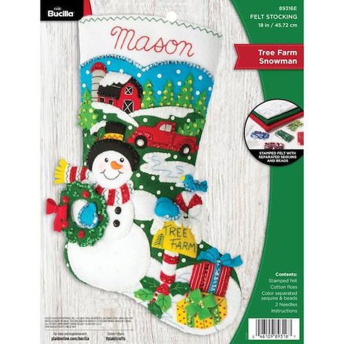 Bucilla felt christmas - 18",