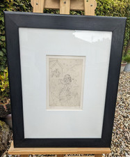 Peter Howson OBE "Jive Mother"- Artist's Proof Etching on paper, signed, framed