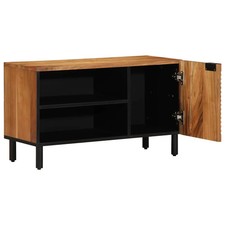 vidaXL TV Units Solid Acacia Wood 80 x 31.5 x 46 cm Engineered wood, Modern Livi