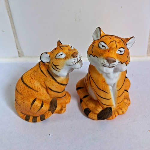 Tiger salt pepper - tiger, shakers