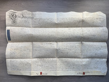 Oldham Chadderton Lancashire  1751 Vellum Indenture Mortgage